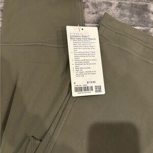 LULULEMON ALIGN MINI FLARE PANT REG ARMG